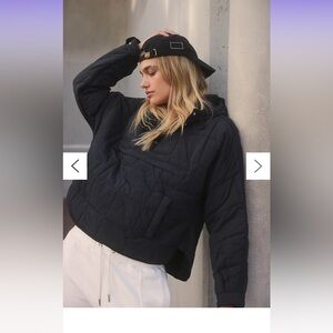 NWT Free People Pippa Packable Pullover Puffer Black XS